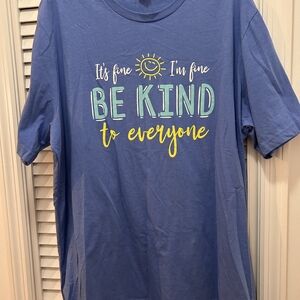 Blue 'Be Kind'  Shirt